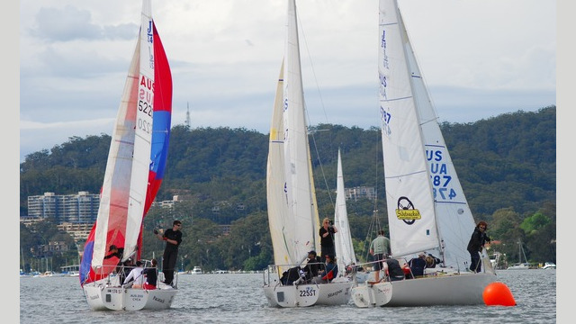 J24 NSW States Gosford October 2011